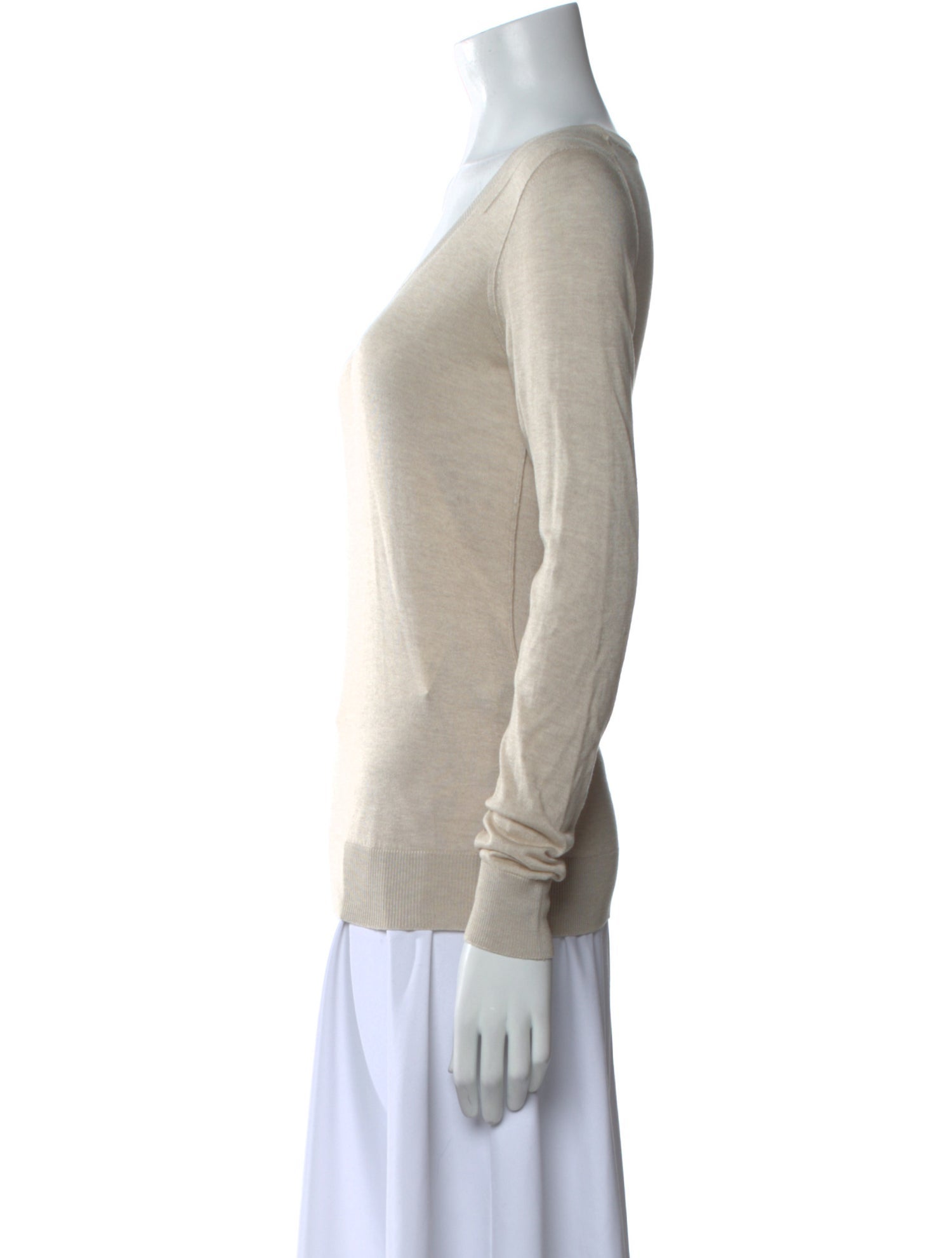 D&G Silk Scoop Neck Sweater