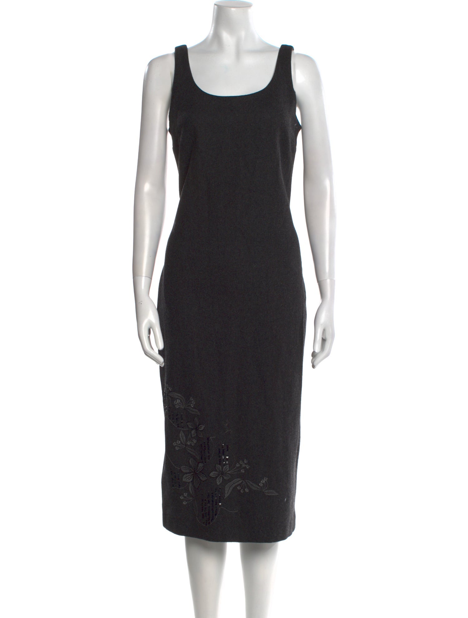 D&G Virgin Wool Midi Length Dress
