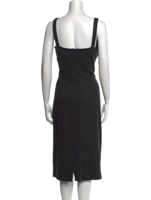 D&G Virgin Wool Midi Length Dress