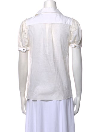 D&G Graphic Print V-Neck T-Shirt