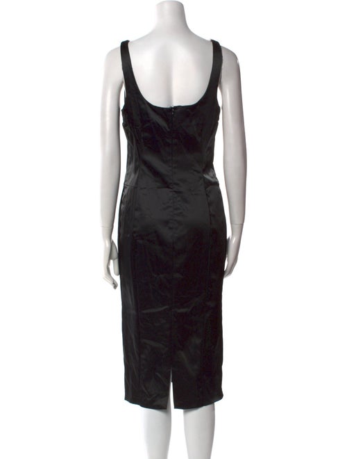 D&G V-Neck Midi Length Dress