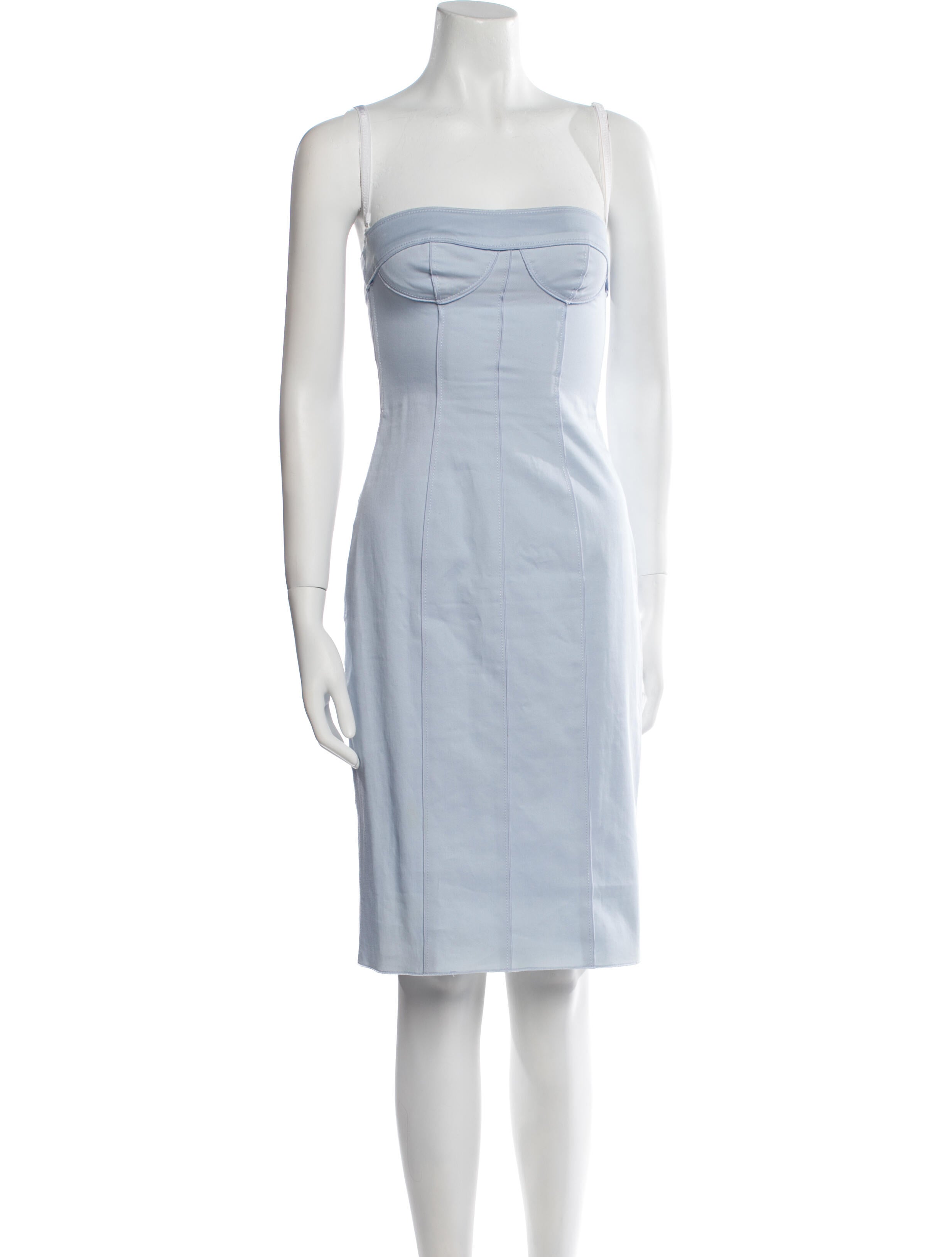 D&G Square Neckline Mini Dress