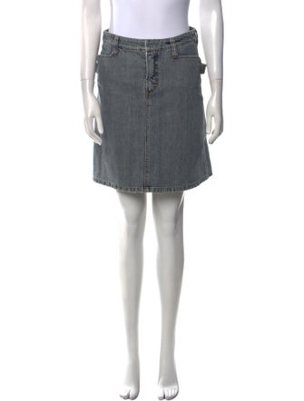 D&G Distressed Accents Knee-Length Skirt