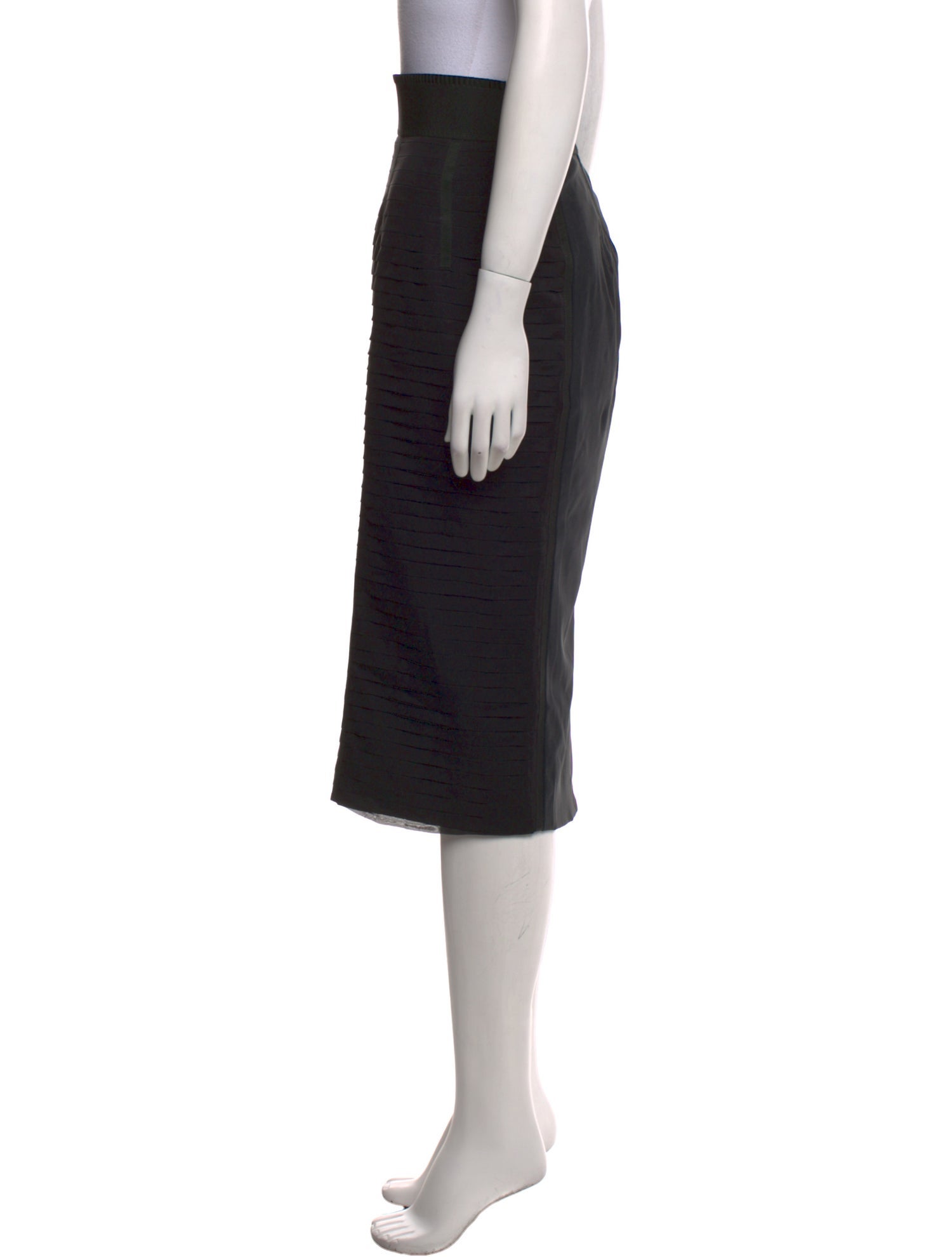 D&G Lace Trim Embellishment Knee-Length Skirt