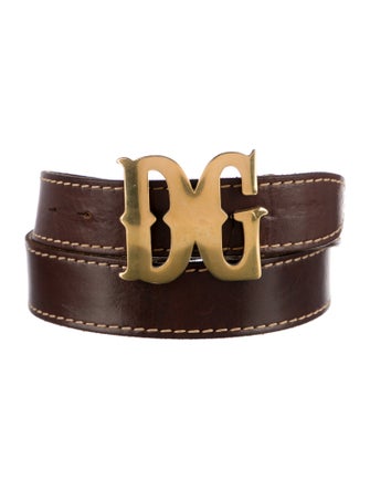 D&G Leather Waist Belt