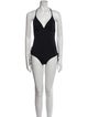 D&G Halterneck Sleeveless Bodysuit