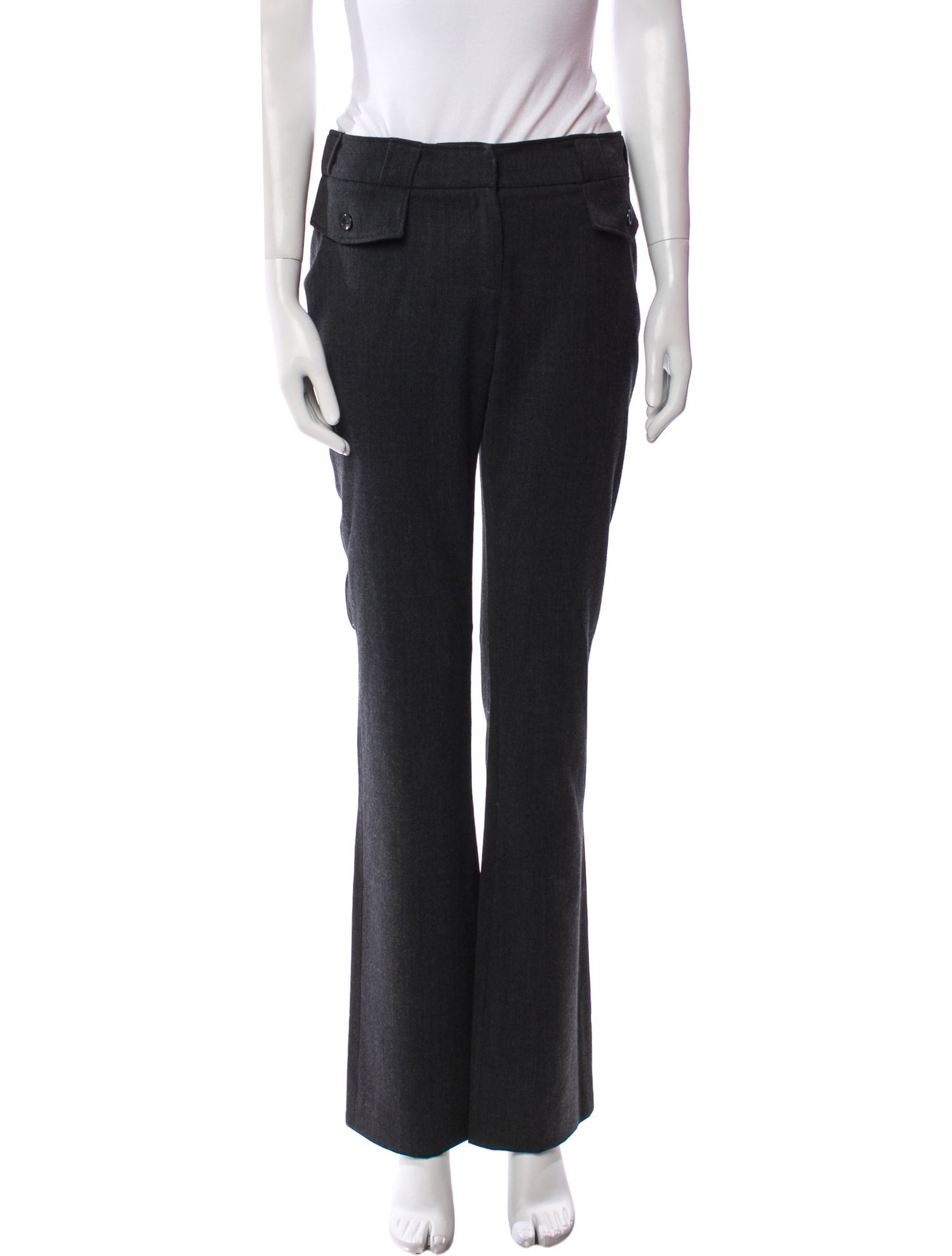 D&G Virgin Wool Straight Leg Pants