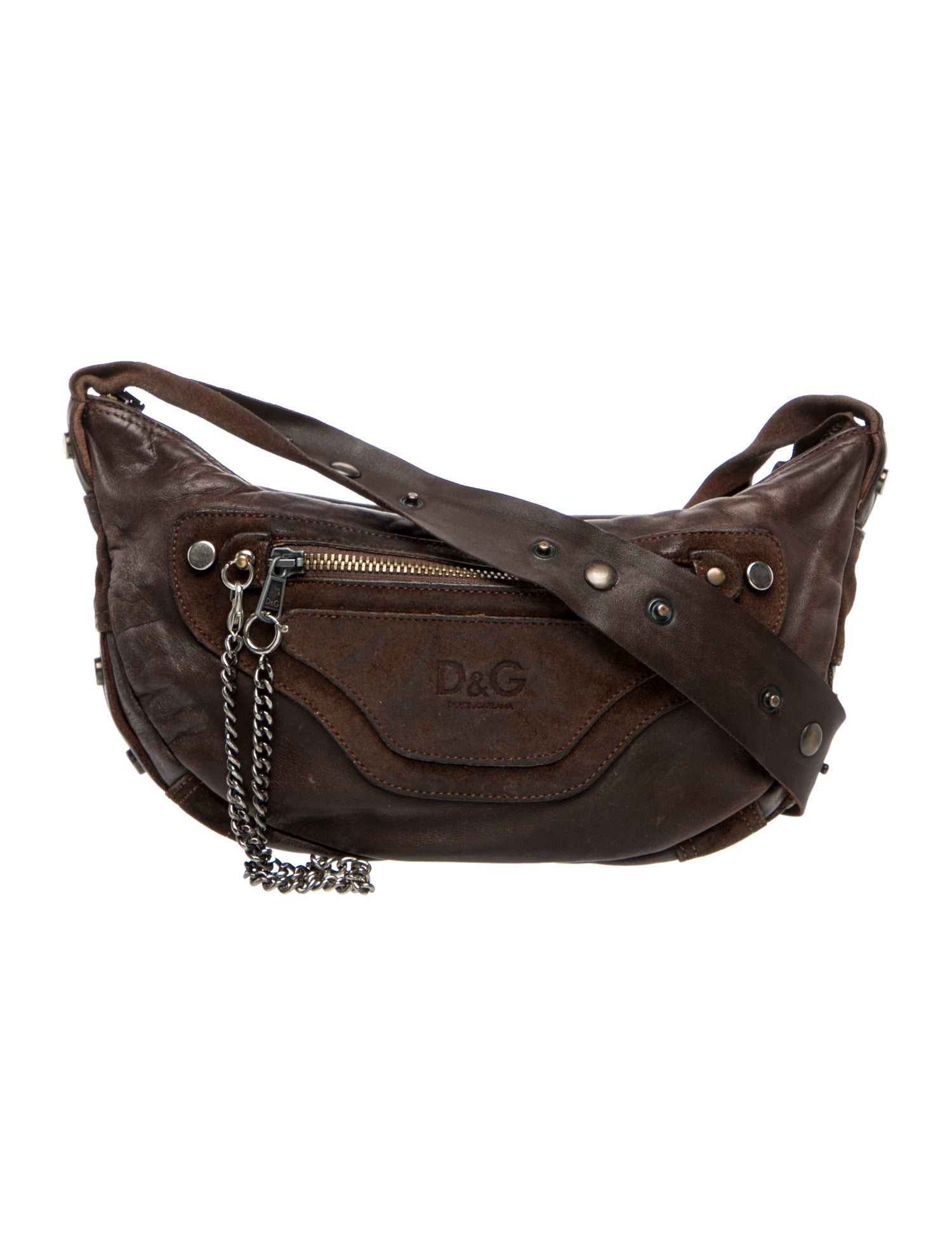 D&G Leather Messenger Bag