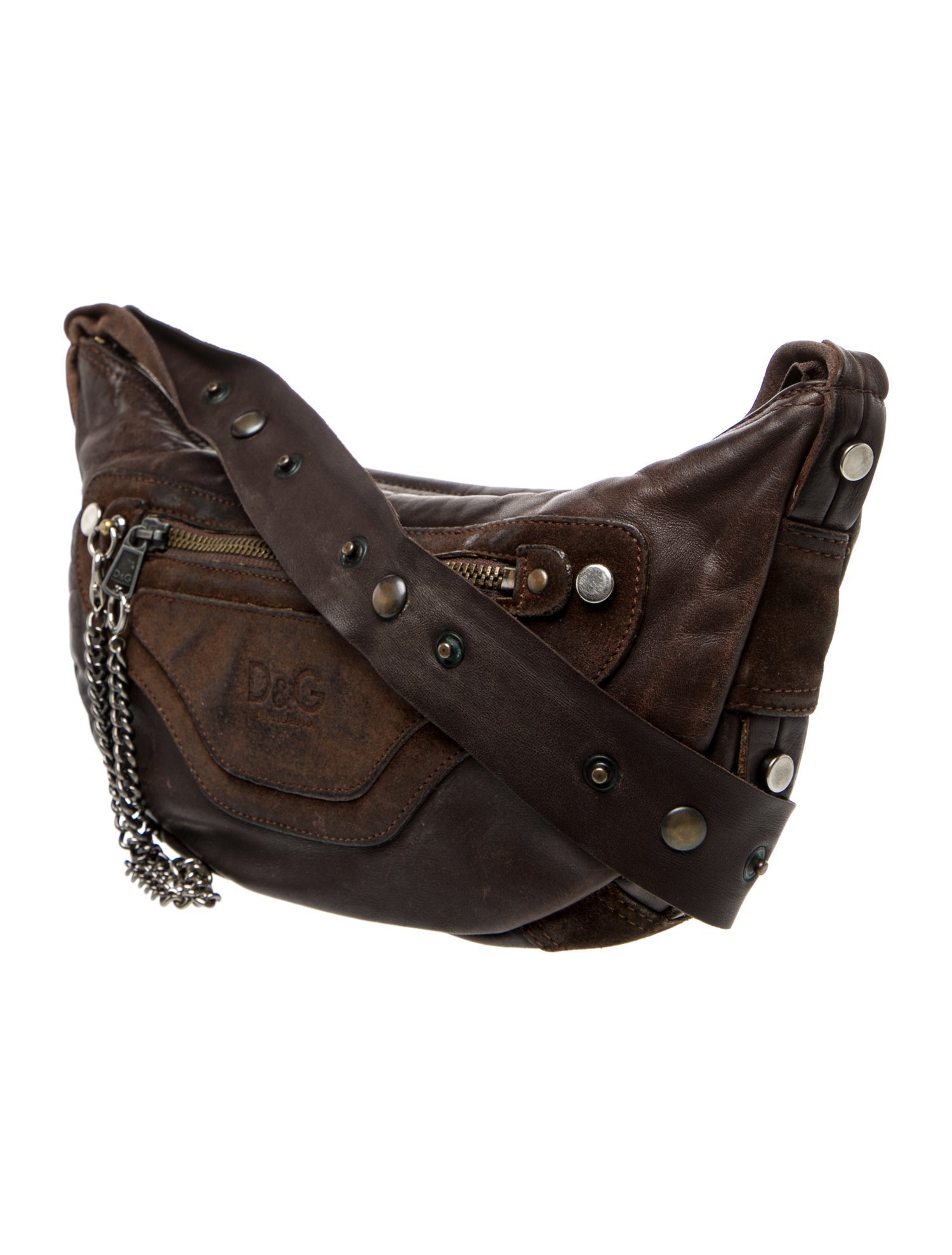 D&G Leather Messenger Bag