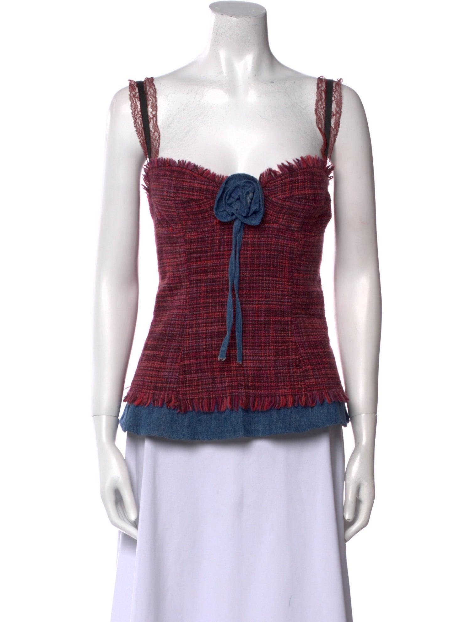 D&G Virgin Wool Printed Top