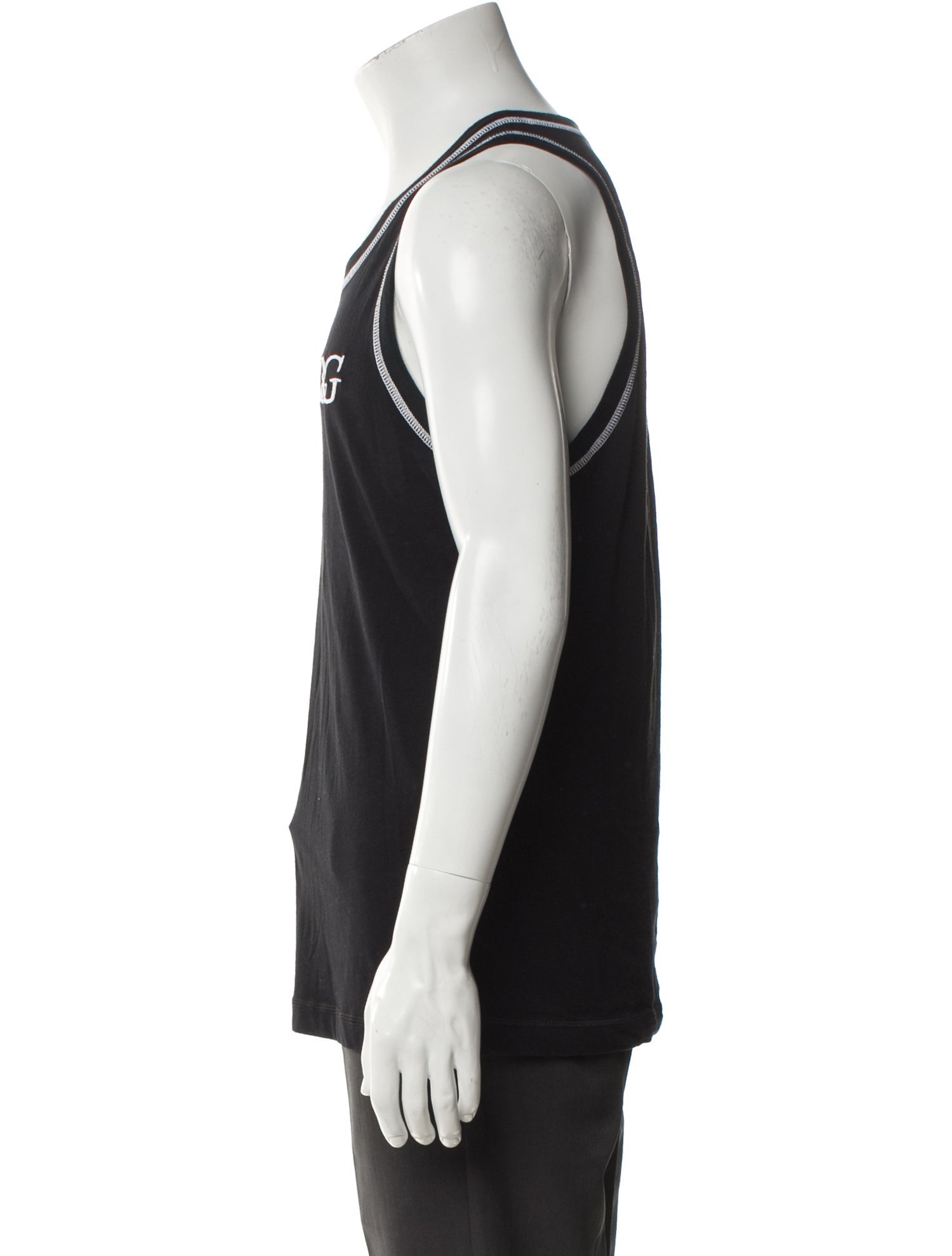 D&G Scoop Neck Sleeveless T-Shirt