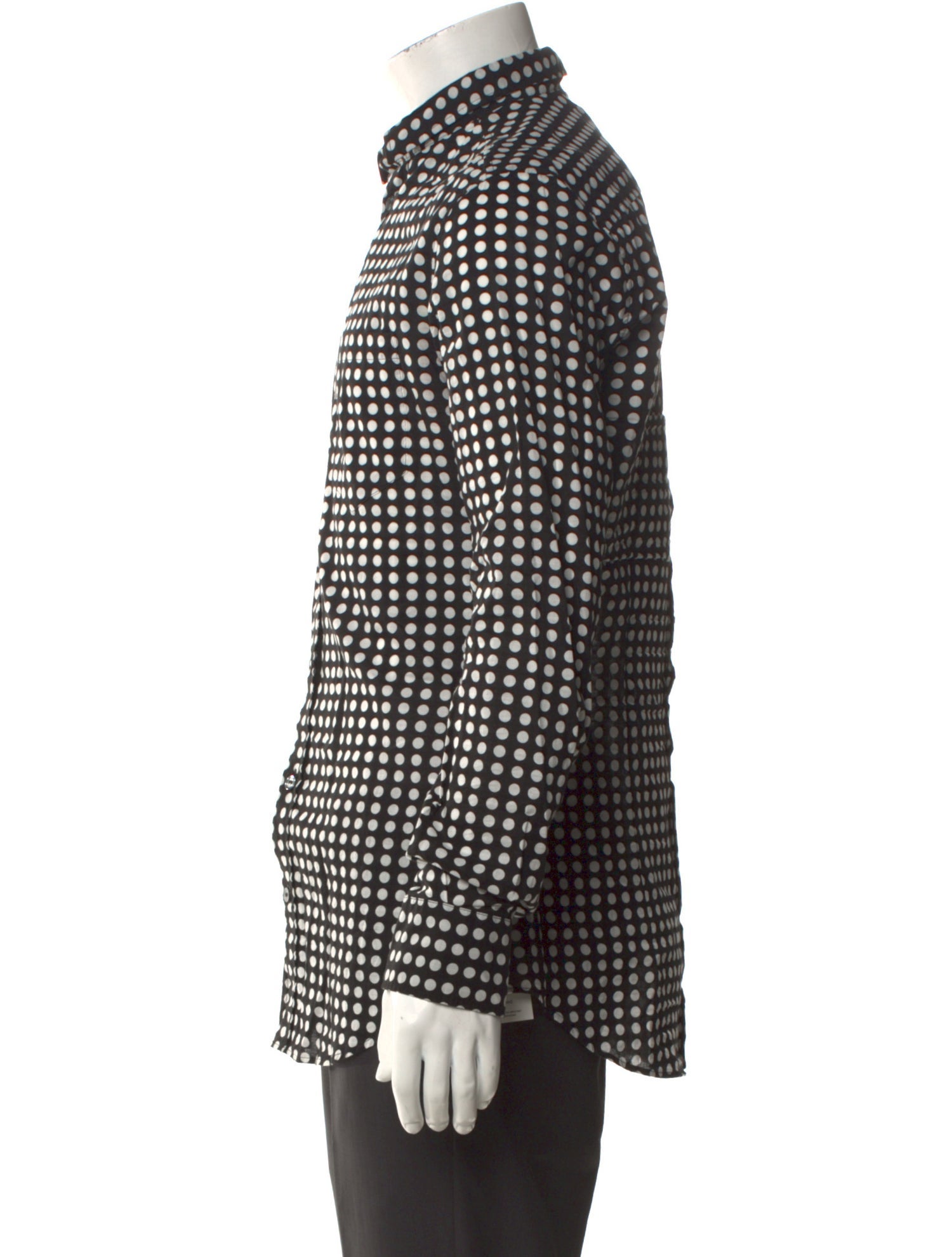 D&G Polka Dot Print Long Sleeve Shirt