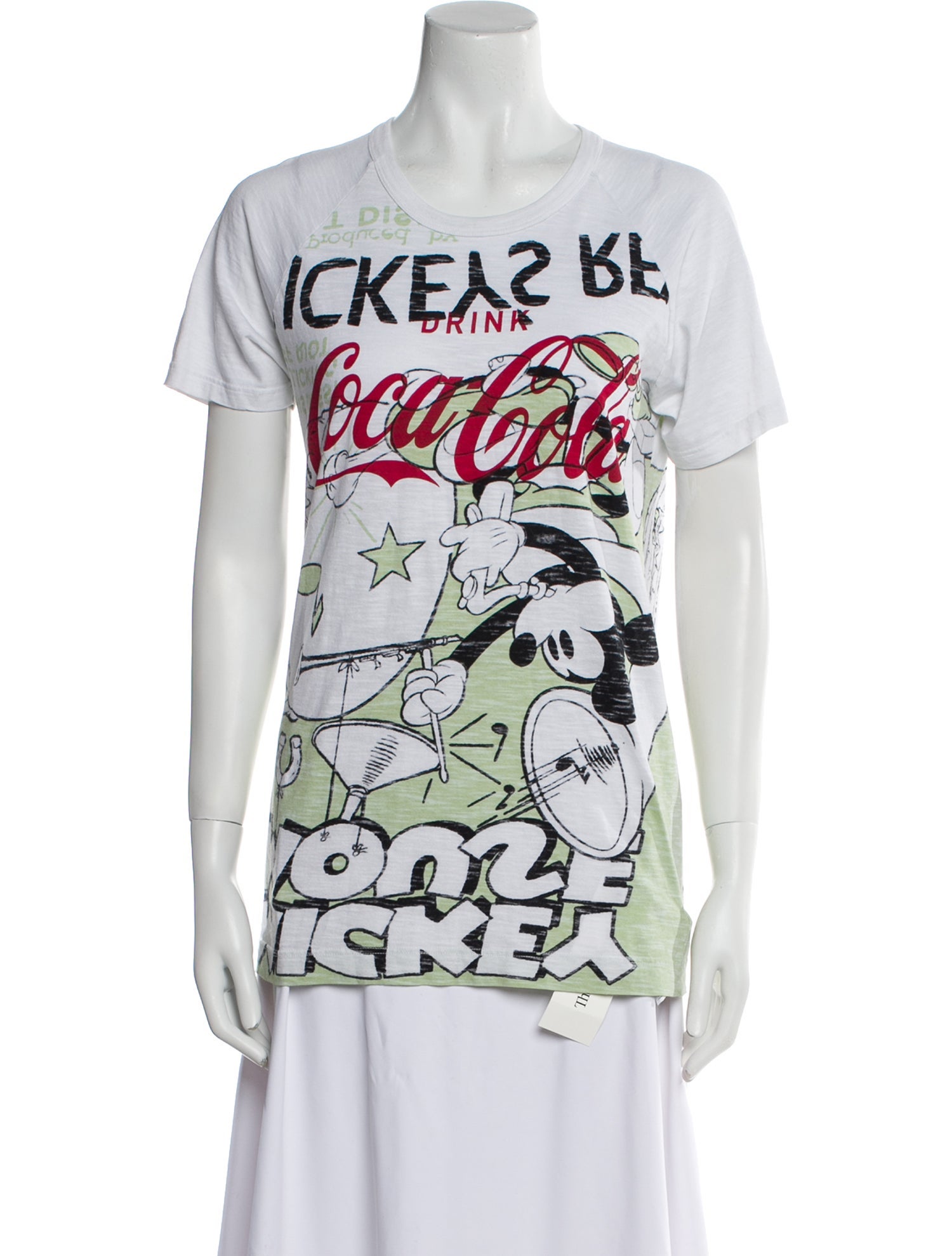 D&G Graphic Print Crew Neck T-Shirt