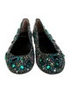 D&G Crystal Ballet Flats