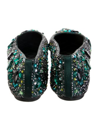 D&G Crystal Ballet Flats
