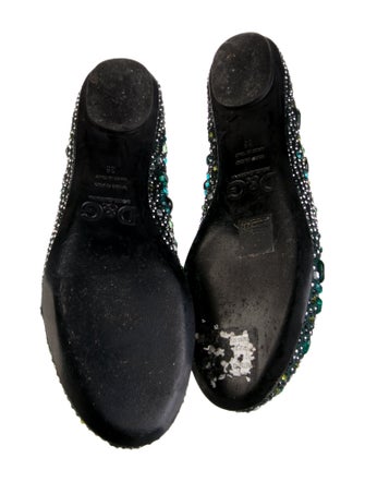 D&G Crystal Ballet Flats