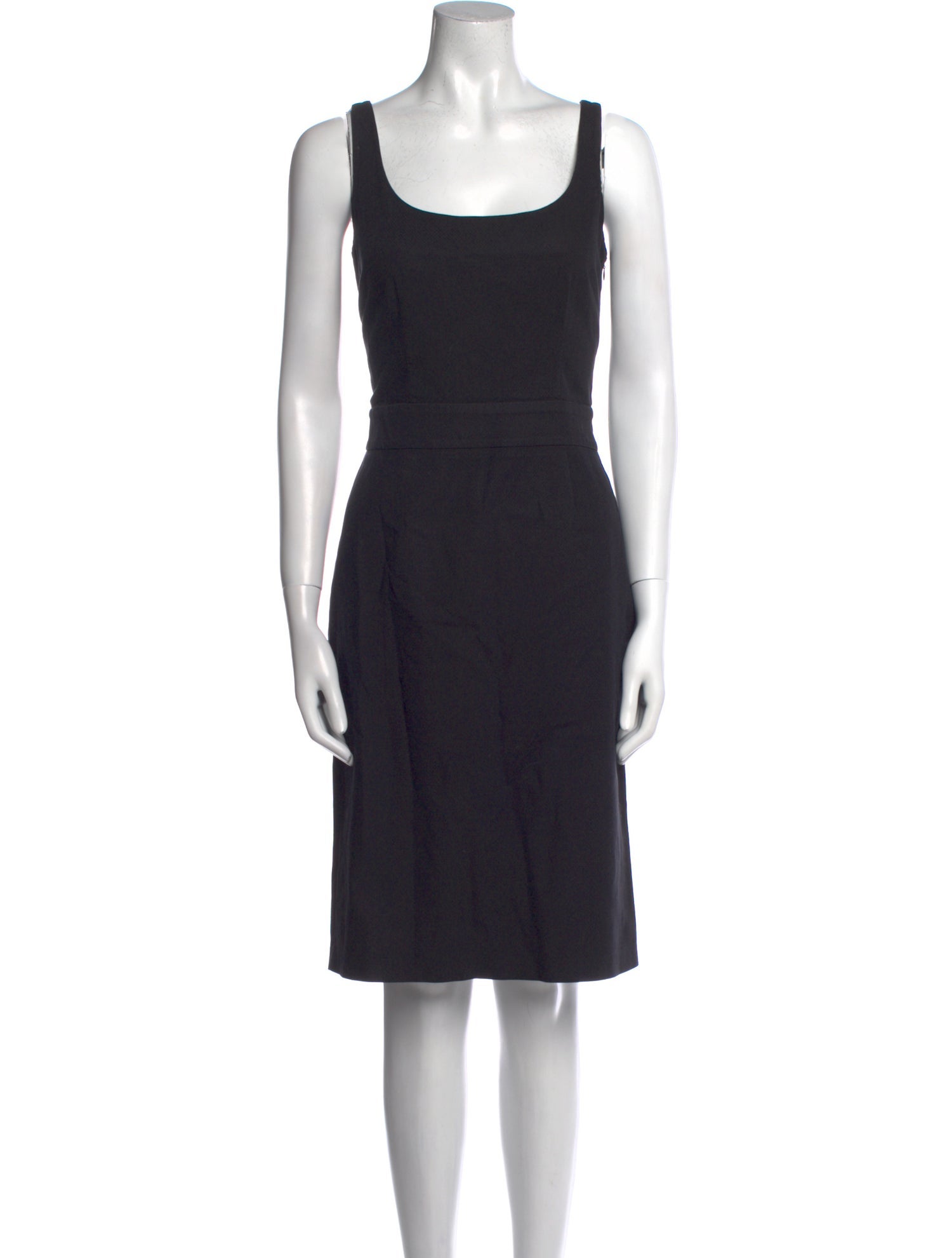 D&G Scoop Neck Knee-Length Dress