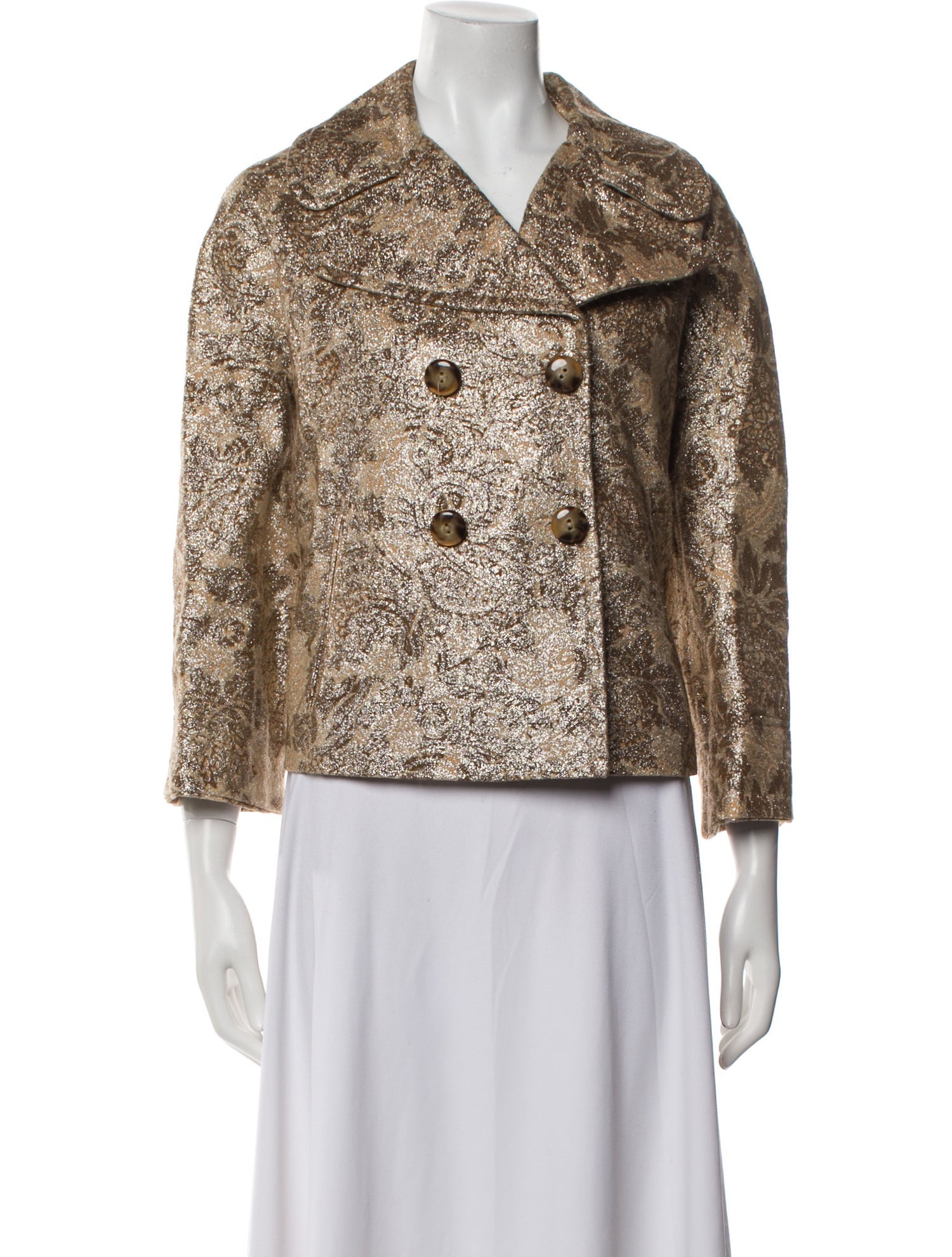 D&G Tweed Pattern Evening Jacket