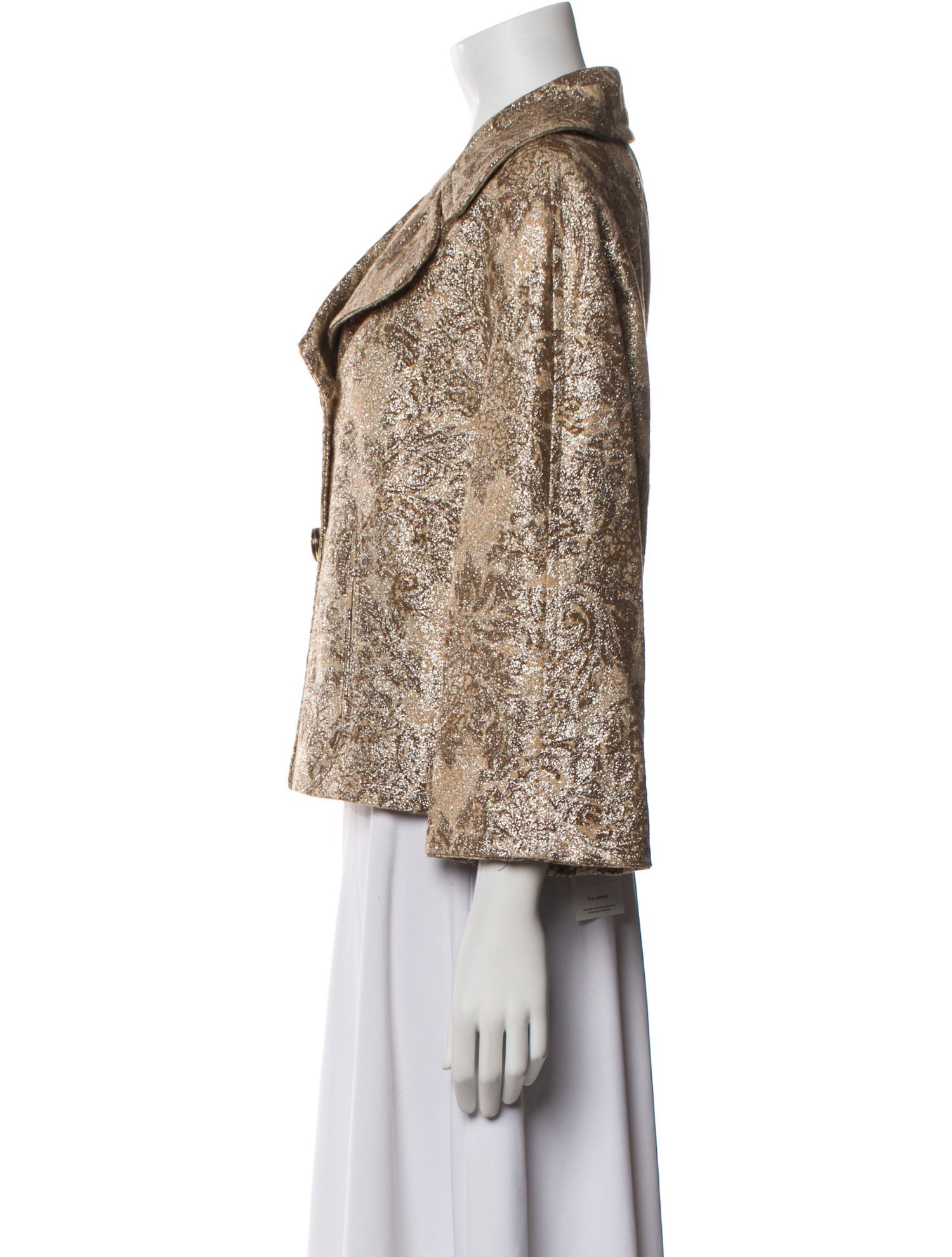 D&G Tweed Pattern Evening Jacket