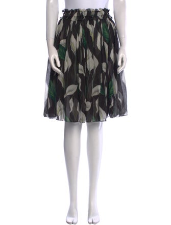 D&G Silk Knee-Length Skirt