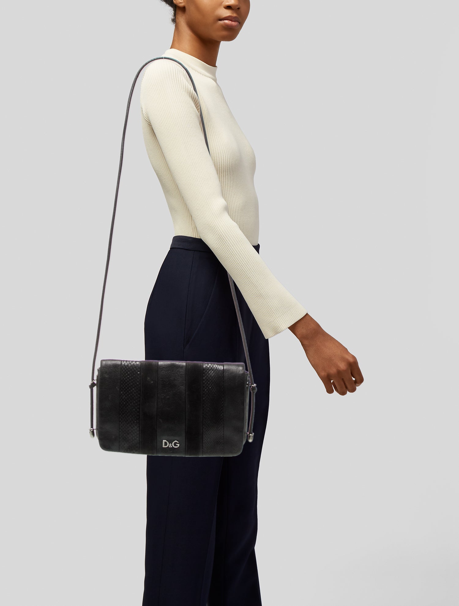 D&G Leather Crossbody Bag