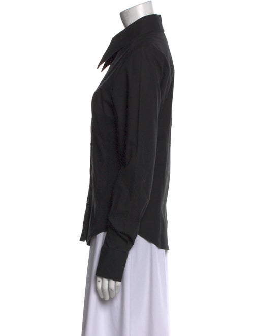 D&G Long Sleeve Button-Up Top