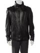 D&G Late 2000's - Early 2010's Lamb Leather Moto Jacket