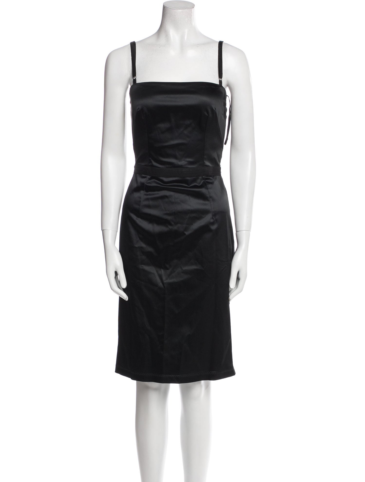 D&G Square Neckline Knee-Length Dress
