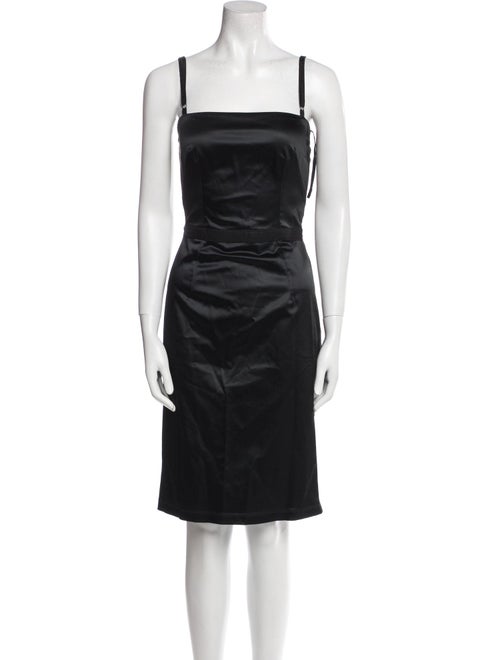 D&G Square Neckline Knee-Length Dress