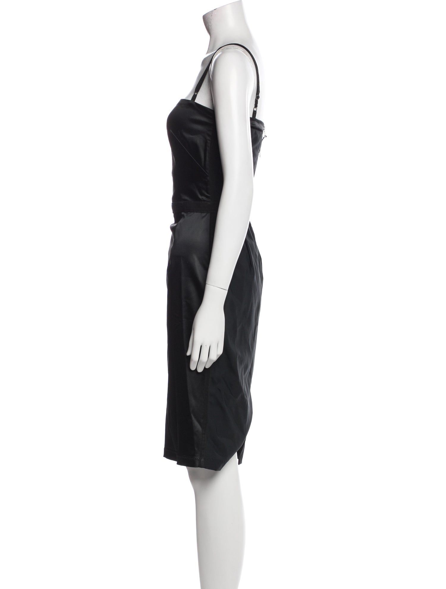 D&G Square Neckline Knee-Length Dress