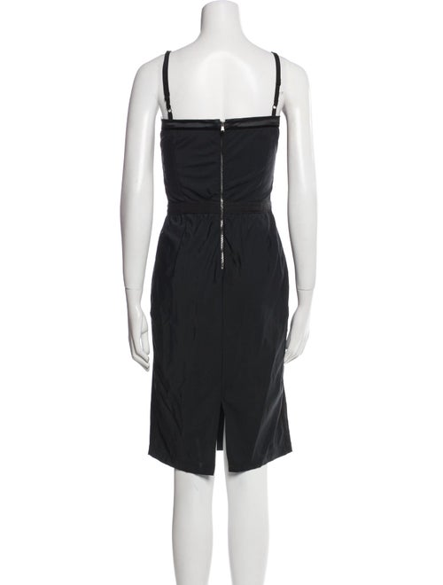 D&G Square Neckline Knee-Length Dress