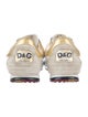 D&G Leather Printed Sneakers