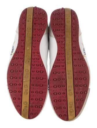 D&G Leather Printed Sneakers