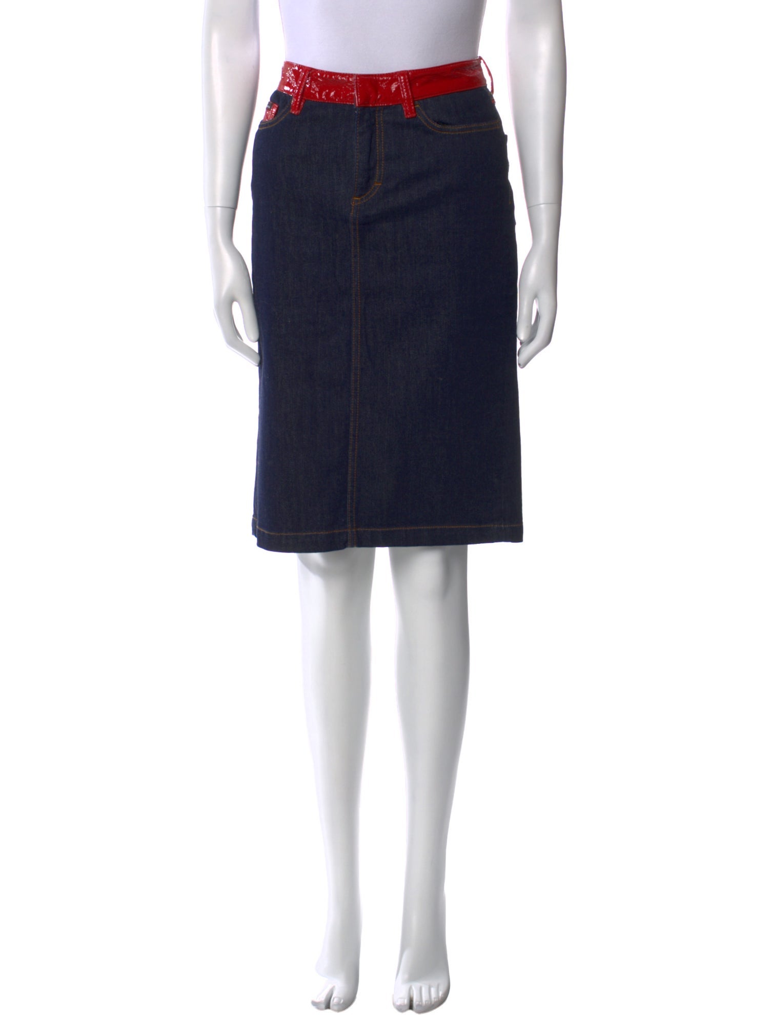 D&G Vintage Knee-Length Skirt