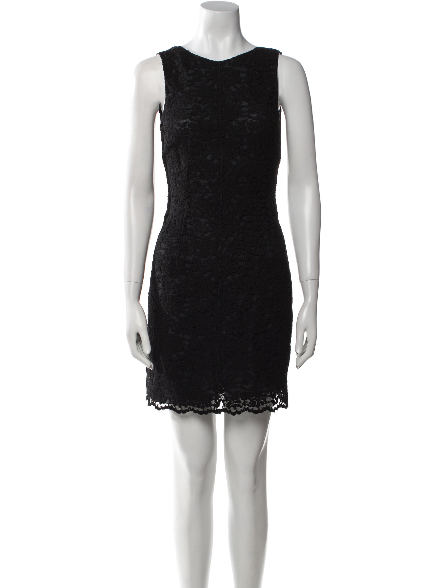 D&G Bateau Neckline Mini Dress