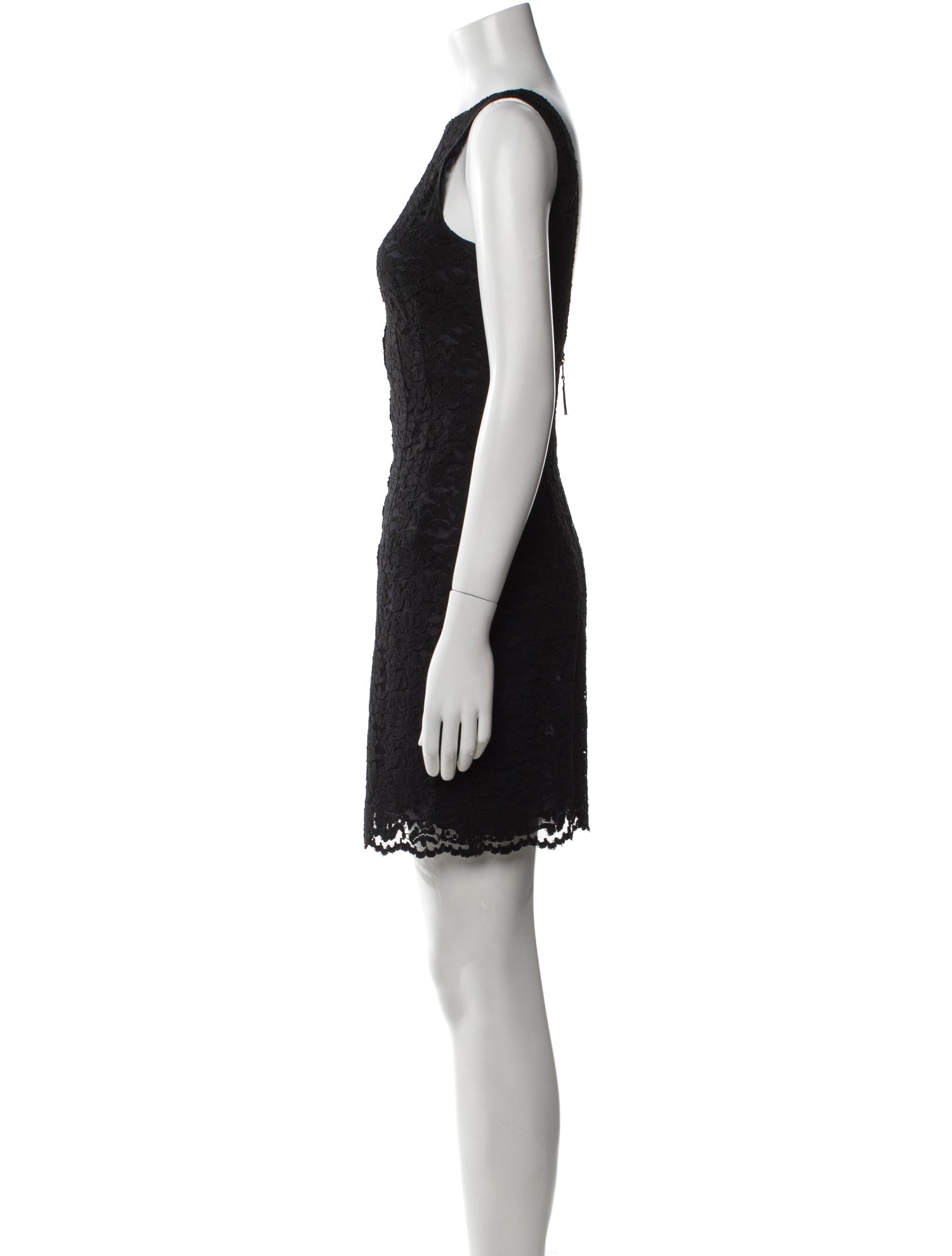 D&G Bateau Neckline Mini Dress