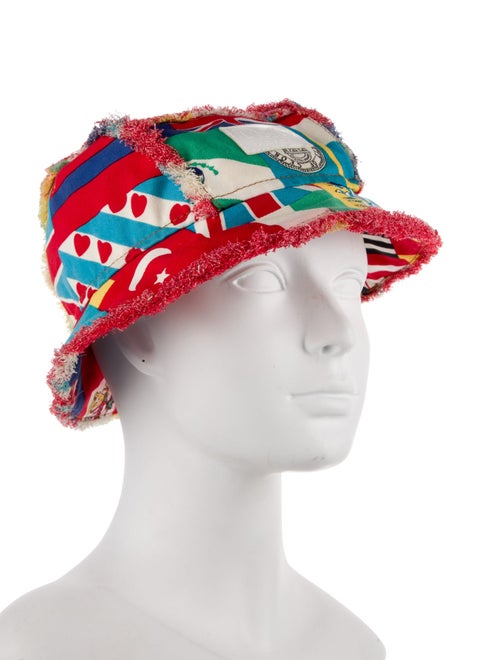 D&G Pattern Print Bucket Hat