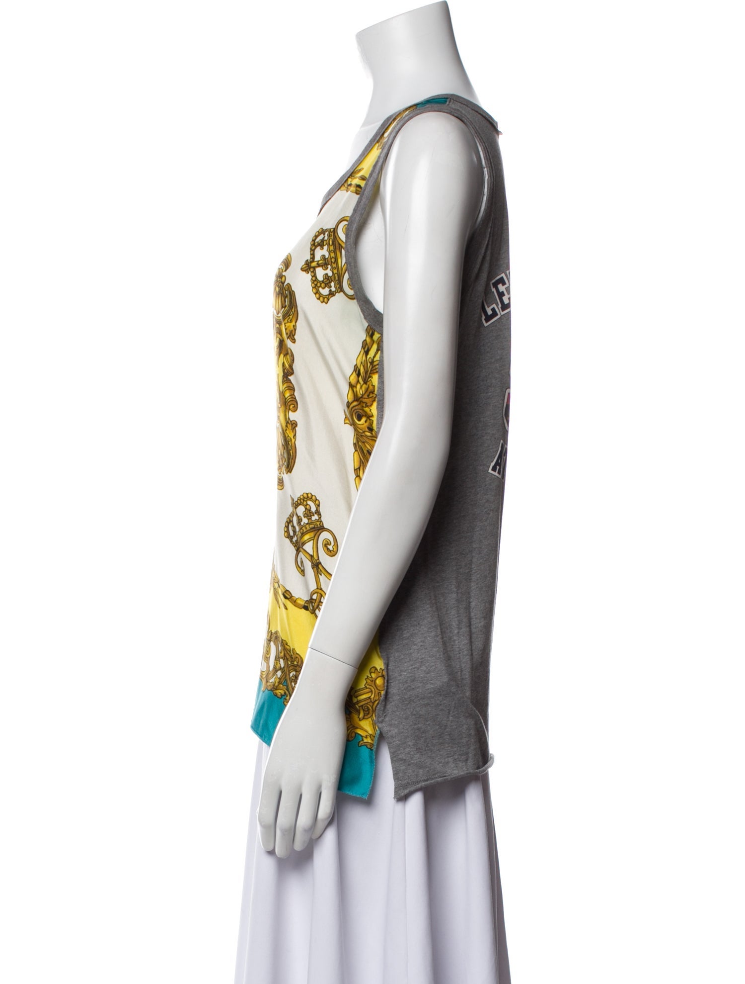 D&G Silk Printed Top