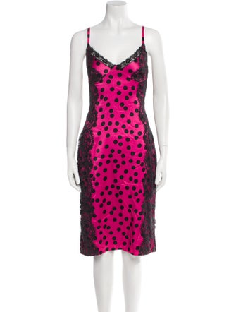 D&G Silk Knee-Length Dress