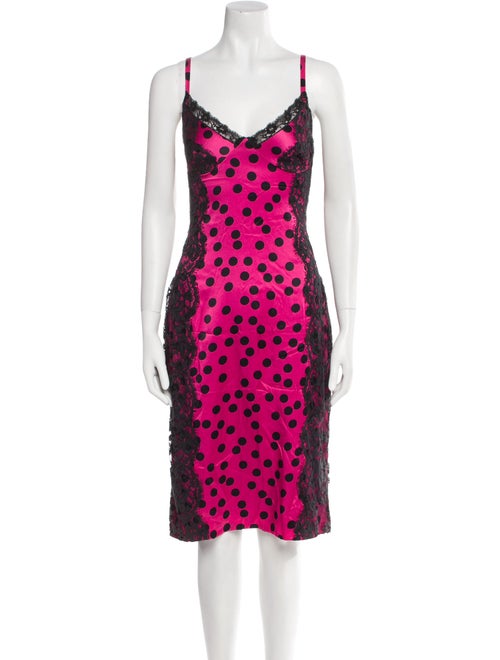 D&G Silk Knee-Length Dress