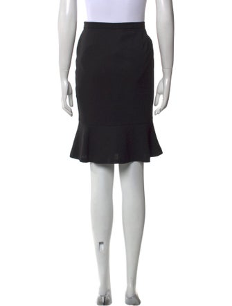 D&G Virgin Wool Knee-Length Skirt