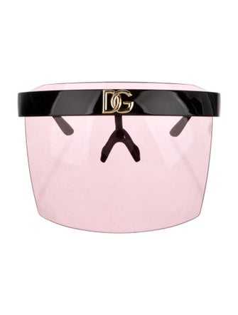 D&G Face Shield Shield Sunglasses