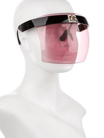 D&G Face Shield Shield Sunglasses