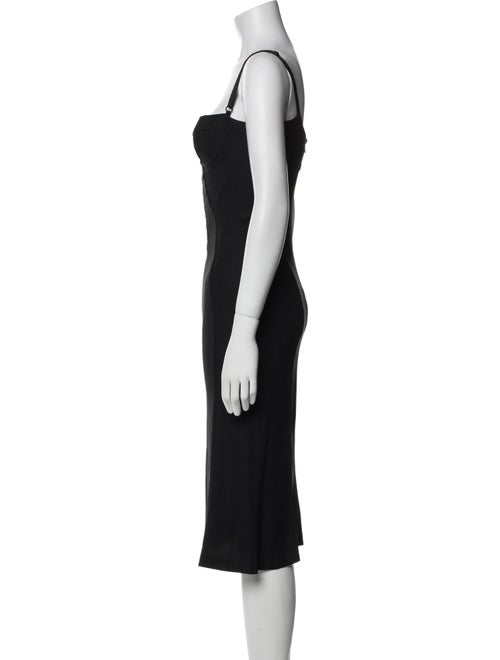 D&G Strapless Midi Length Dress