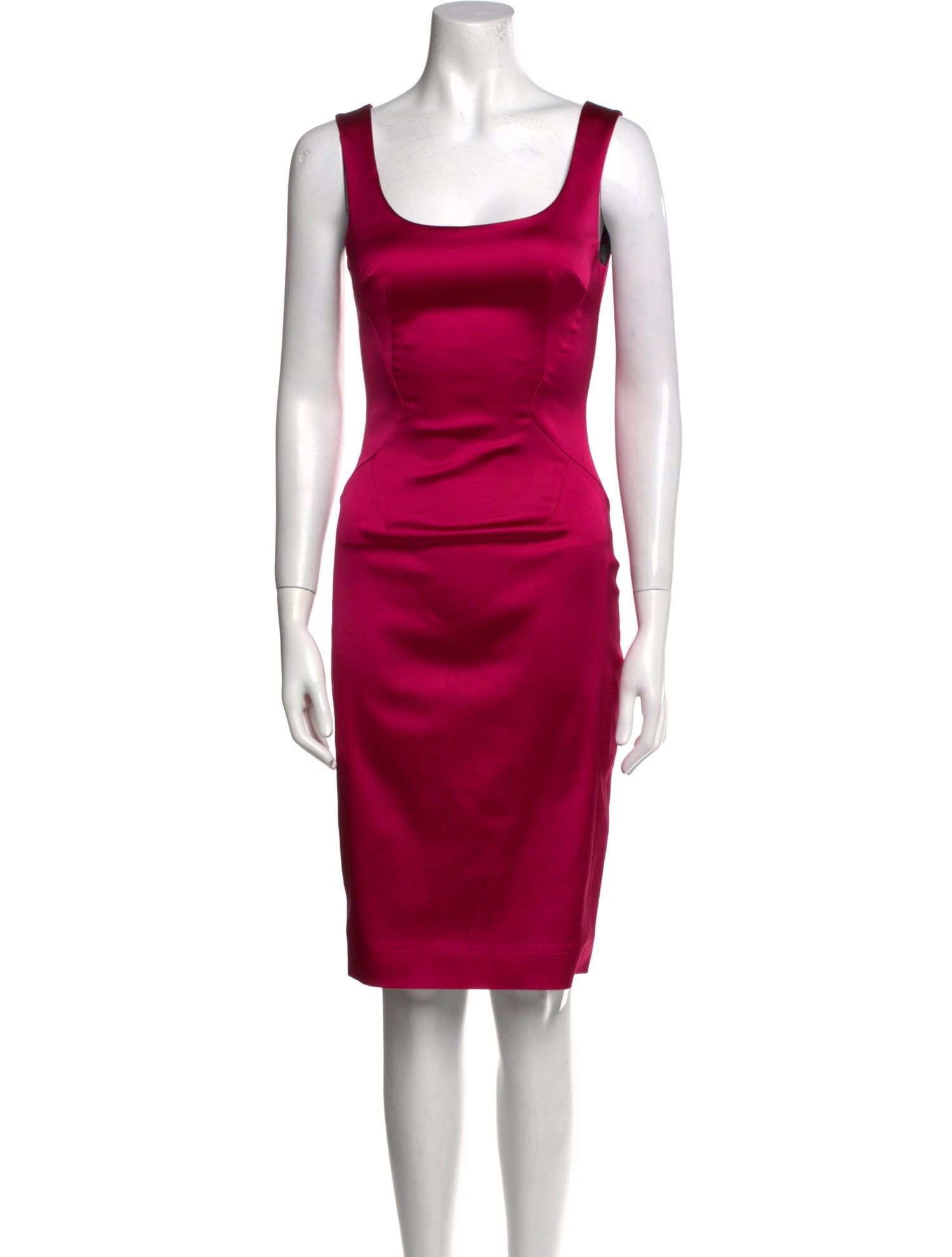 D&G Scoop Neck Knee-Length Dress