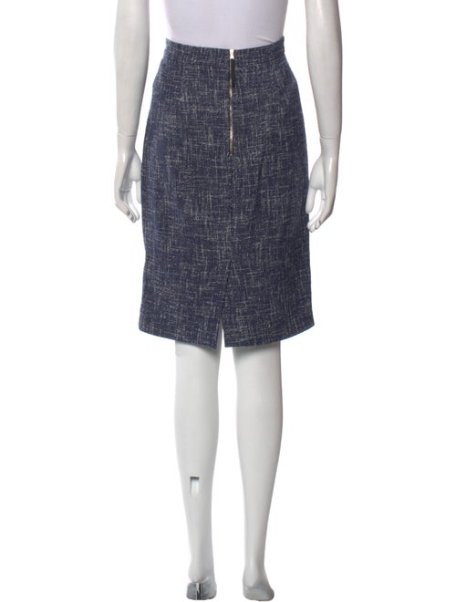 D&G Plaid Print Knee-Length Skirt