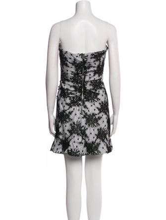 D&G Lace Pattern Mini Dress