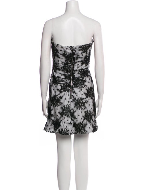 D&G Lace Pattern Mini Dress