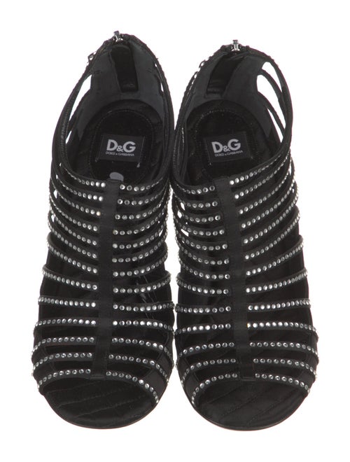 D&G Satin Pumps