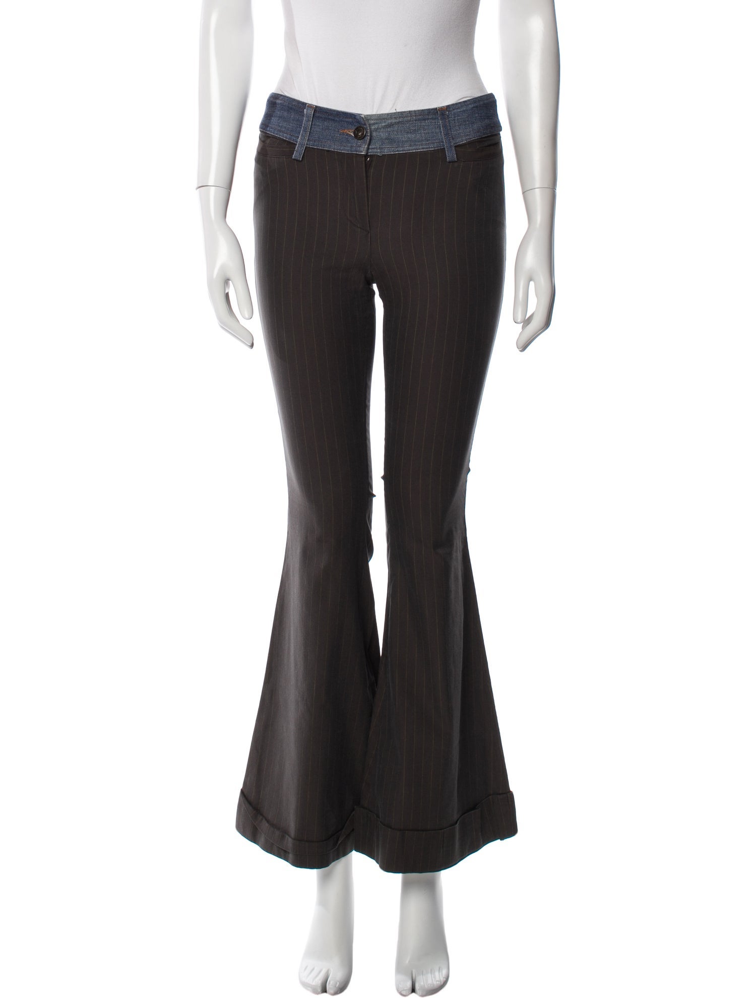 D&G Striped Wide Leg Pants